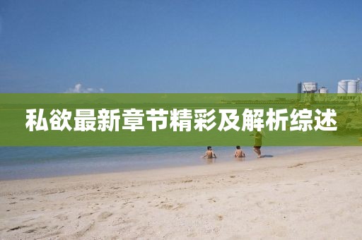 私欲最新章節(jié)精彩及解析綜述