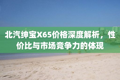 北汽紳寶X65價格深度解析，性價比與市場競爭力的體現(xiàn)