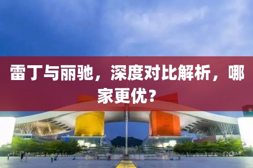 雷丁與麗馳，深度對比解析，哪家更優(yōu)？