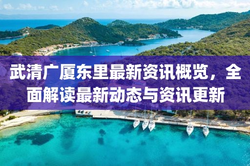 武清廣廈東里最新資訊概覽，全面解讀最新動態(tài)與資訊更新