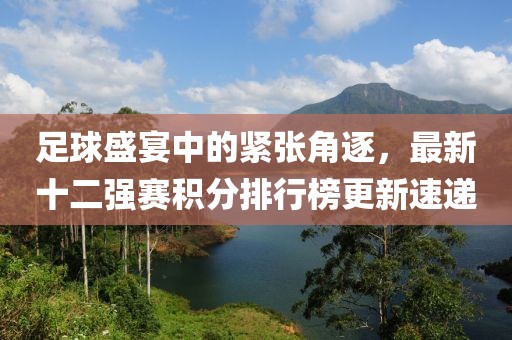足球盛宴中的緊張角逐，最新十二強賽積分排行榜更新速遞