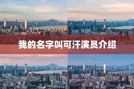 我的名字叫可汗演員介紹