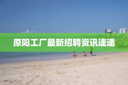 原陽(yáng)工廠最新招聘資訊速遞