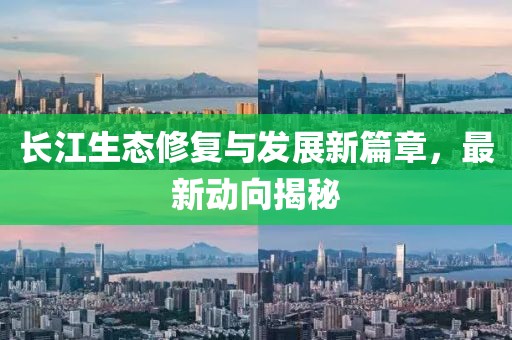 長江生態(tài)修復(fù)與發(fā)展新篇章，最新動(dòng)向揭秘