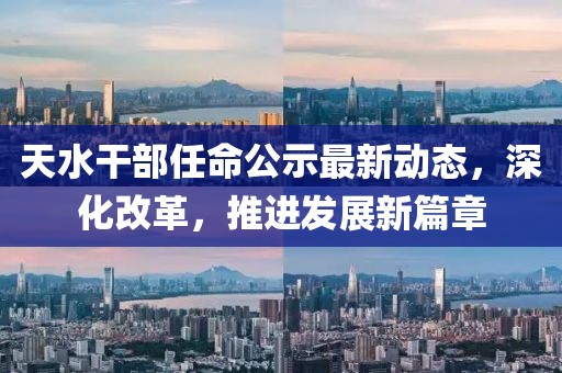 天水干部任命公示最新動態(tài)，深化改革，推進(jìn)發(fā)展新篇章