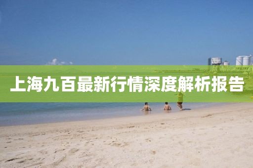 上海九百最新行情深度解析報告