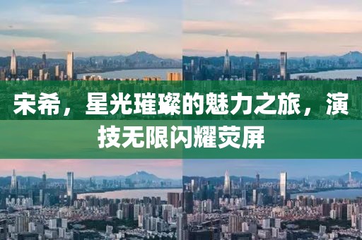 宋希，星光璀璨的魅力之旅，演技無(wú)限閃耀熒屏