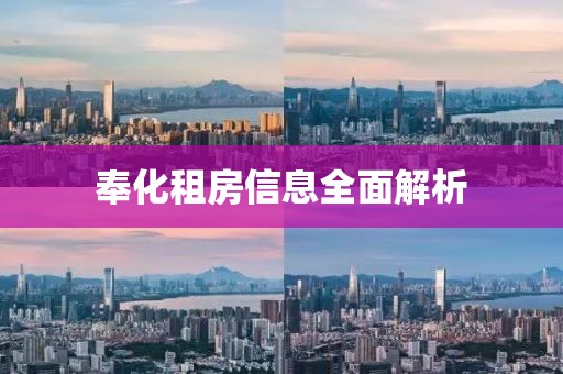 奉化租房信息全面解析