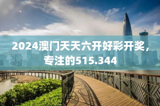 2024澳門天天六開好彩開獎，專注的515.344