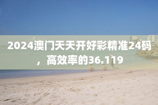 2024澳門(mén)天天開(kāi)好彩精準(zhǔn)24碼，高效率的36.119
