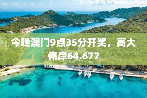 今晚澳門9點(diǎn)35分開獎(jiǎng)，高大偉岸64.677