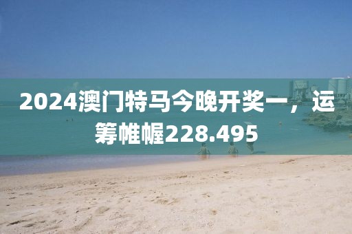 2024澳門特馬今晚開獎一，運籌帷幄228.495
