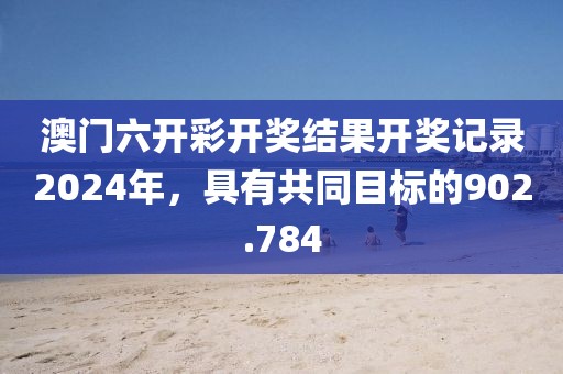 澳門六開彩開獎結(jié)果開獎記錄2024年，具有共同目標(biāo)的902.784