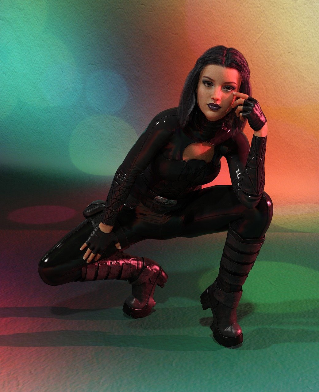 力與技的較量，最新女子摔跤對決視頻震撼呈現(xiàn)！