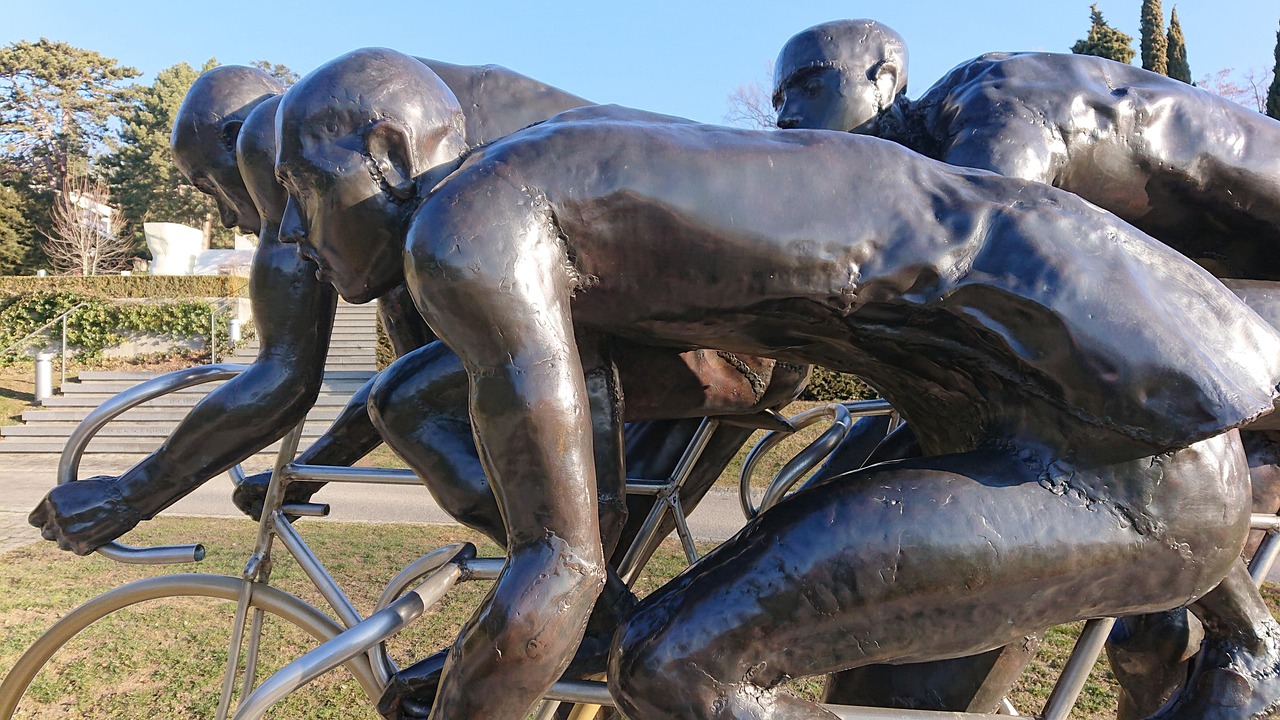 奧運(yùn)會自行車比賽視頻，速度與激情的盛宴